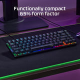 HP HyperX Alloy Origins 65 - Mechanical Gaming Keyboard - HX Aqua (US Layout) (56R64AA)