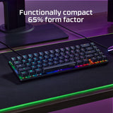 HP HyperX Alloy Origins 65 - Mechanical Gaming Keyboard - HX Aqua (US Layout) (56R64AA)