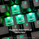 HP HyperX Alloy Origins 65 - Mechanical Gaming Keyboard - HX Aqua (US Layout) (56R64AA)