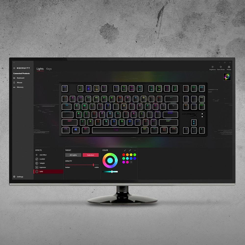 HP HyperX Alloy Origins Core - Mechanical Gaming Keyboard - HX Red (US Layout) (4P5P3AA)