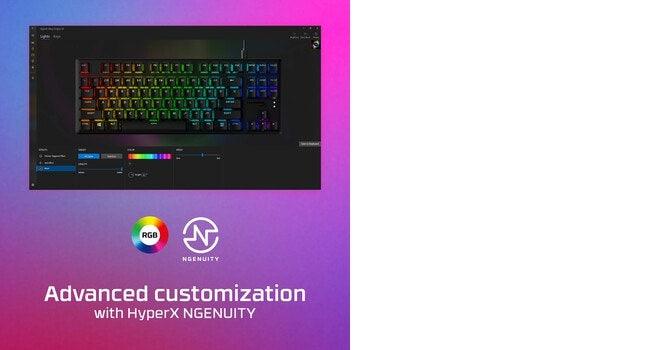 HP HyperX Alloy Origins Core - Mechanical Gaming Keyboard - HX Red (US Layout) (4P5P3AA)