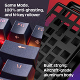 HP HyperX Alloy Origins Core - Mechanical Gaming Keyboard - HX Red (US Layout) (4P5P3AA)