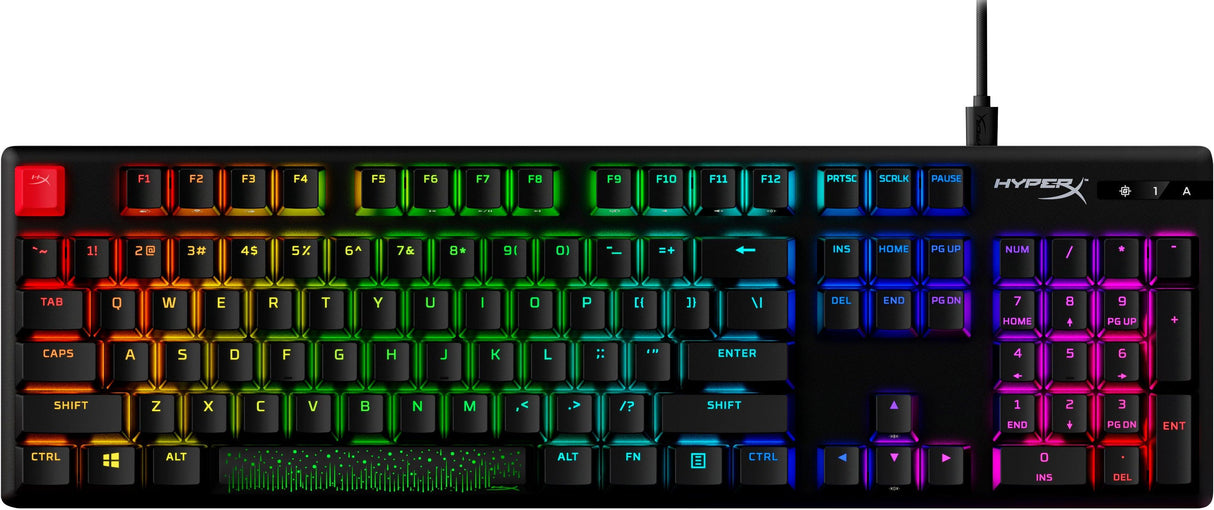 HP HyperX Alloy Origins PBT HX Red - Mechanical Gaming Keyboard (639N3AA)