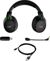 HP HyperX CloudX Flight - Wireless Gaming Headset (Black-Green) - Xbox (4P5J6AA)