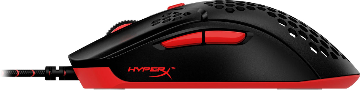 HP HyperX Pulsefire Haste - Gaming Mouse (Black-Red) (4P5E3AA)