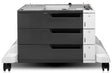HP LaserJet 3x500-sheet Feeder and Stand (CF242A)