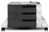 HP LaserJet 3x500-sheet Feeder and Stand (CF242A)