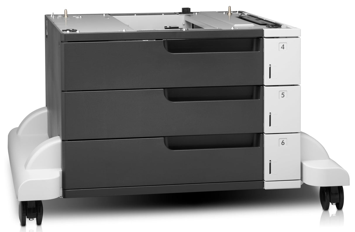 HP LaserJet 3x500-sheet Feeder and Stand (CF242A)