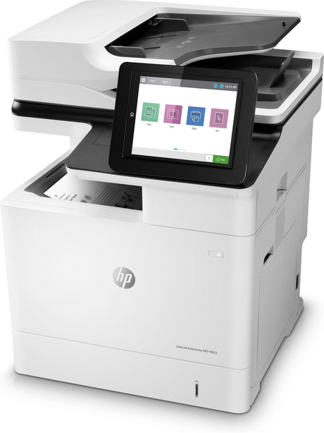 HP LJ ENT M633FH MONO MFP, A4, 71PPM, 2 TRAYS, DUPLEX, NETWORK, FAX,