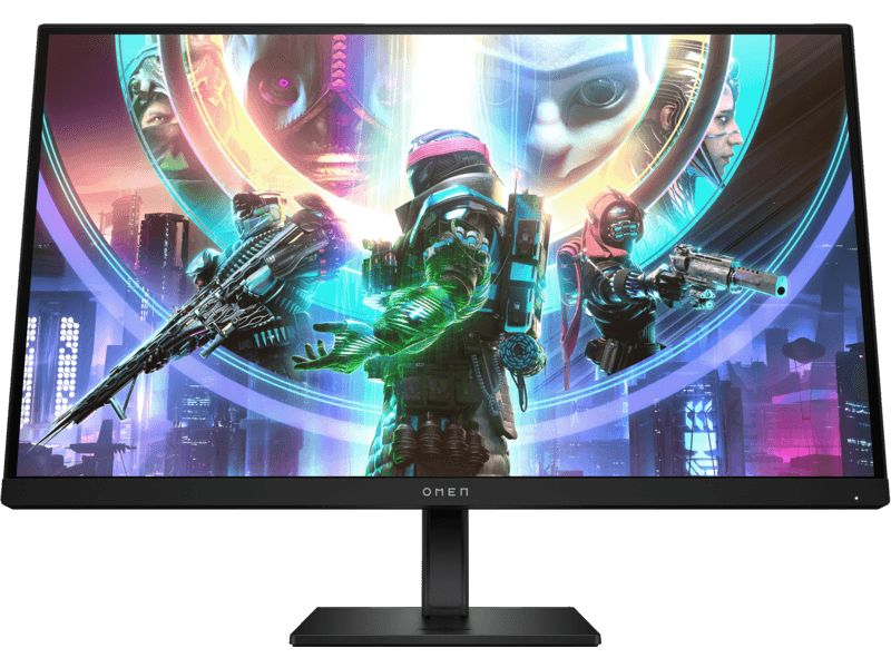 HP OMEN 27QS OMEN BY HP 27in QHD EDGE-LIT 240HZ IPS Gaming Monitor 2560 x 1440 1MS GTG 16:9 400 NITS HDR ANTI-GLARE 2 x HDMI 2.0 DISPLAYPORT 1.4 AUDIO OUT USB HUB HEIGHT ADJUSTABLE VESA 100x100MM NVIDIA