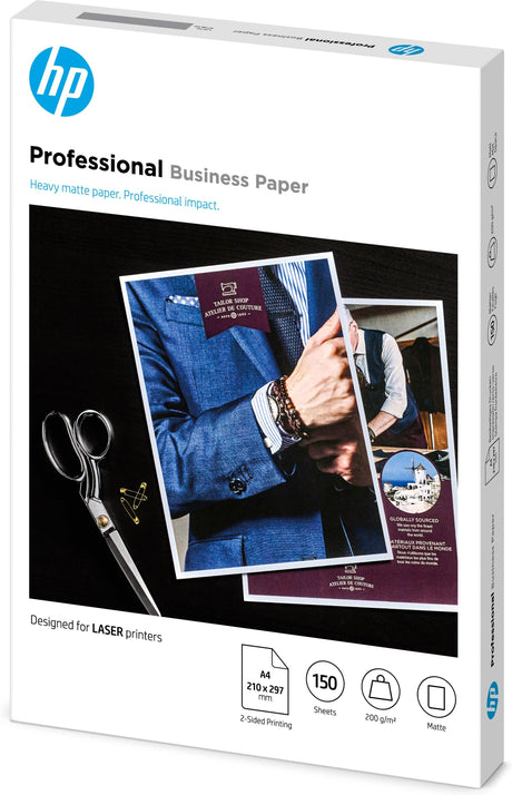 HP Professional Business Paper Matte 200 g|m2 A4 (210 x 297 mm) 150 sheets (7MV80A)