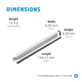 HP Rechargeable MPP 2.0 Tilt Pen (Black) (3J122AA)