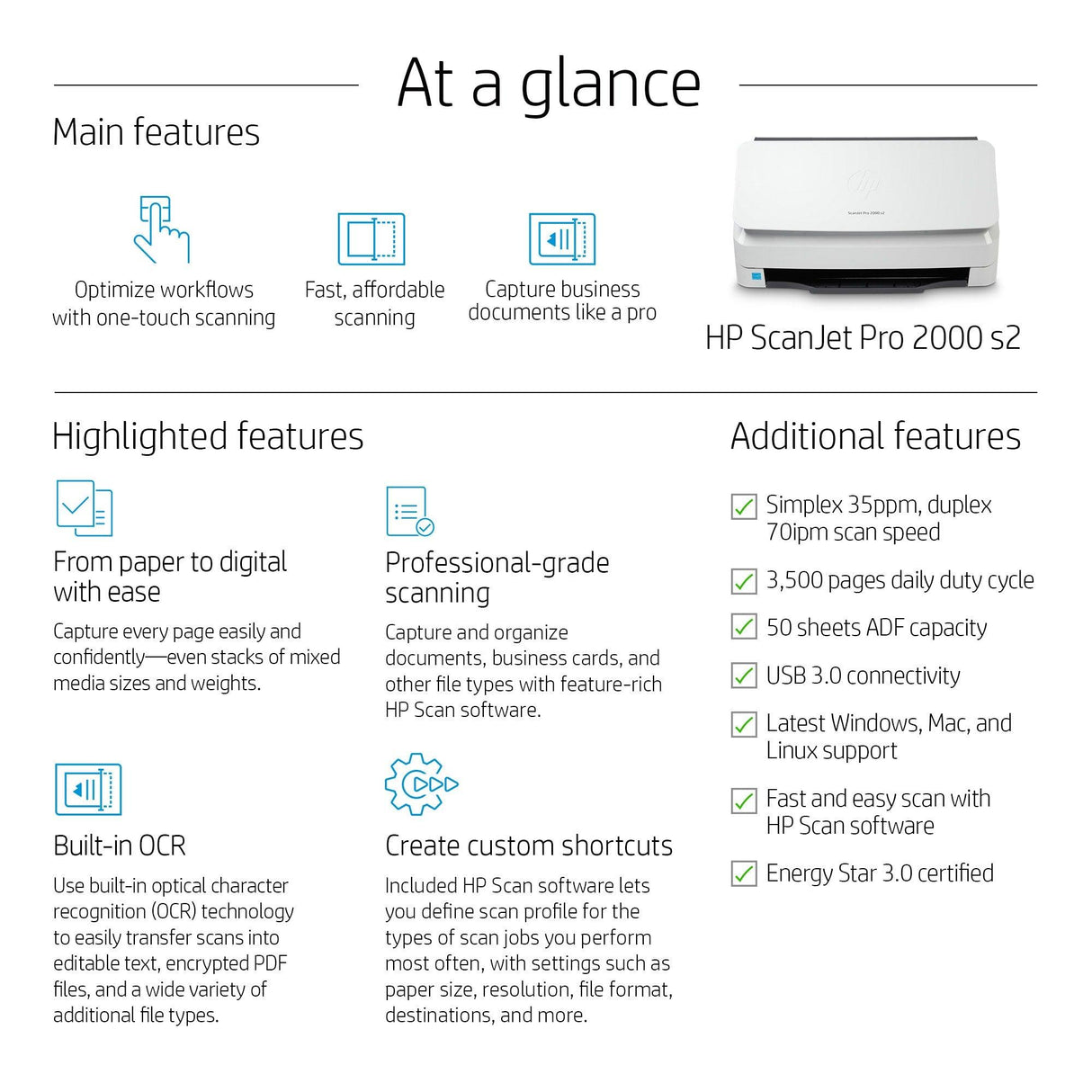 HP Scanjet Pro 2000 s2