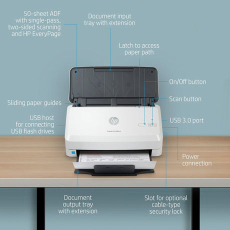 HP ScanJet Pro 3000 s4 Sheet-feed Scanner