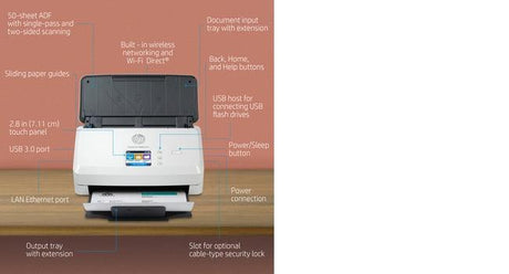 HP ScanJet Pro N4000 snw1 Sheet-feed Scanner