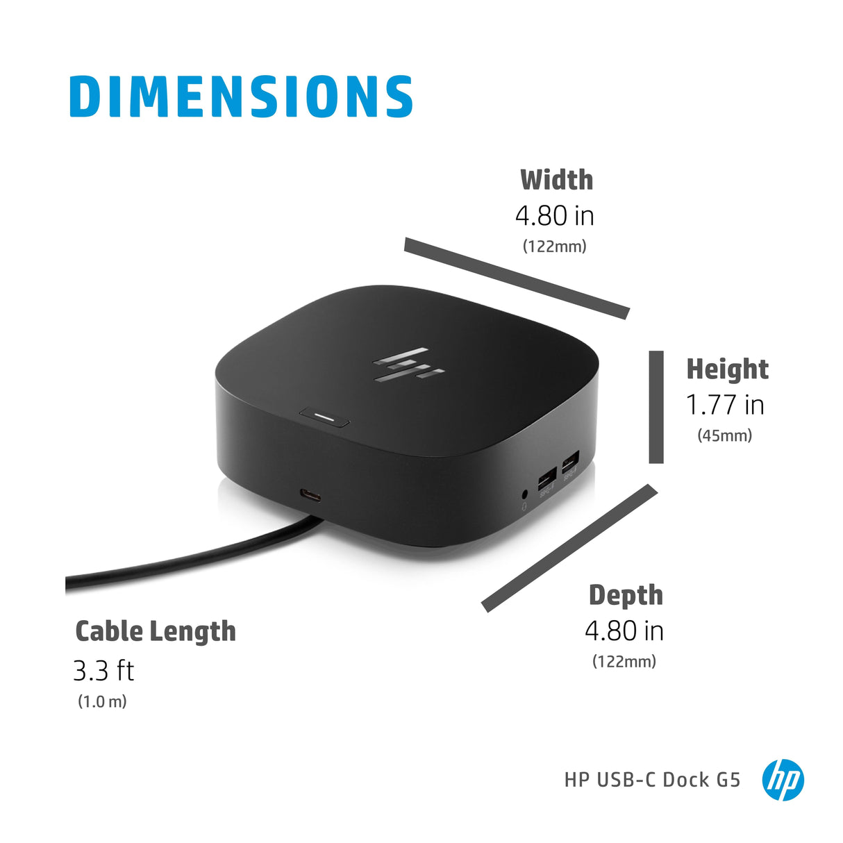 HP USB-C Dock G5 (5TW10AA)