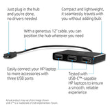 HP USB-C to USB-A Hub (Z6A00AA)
