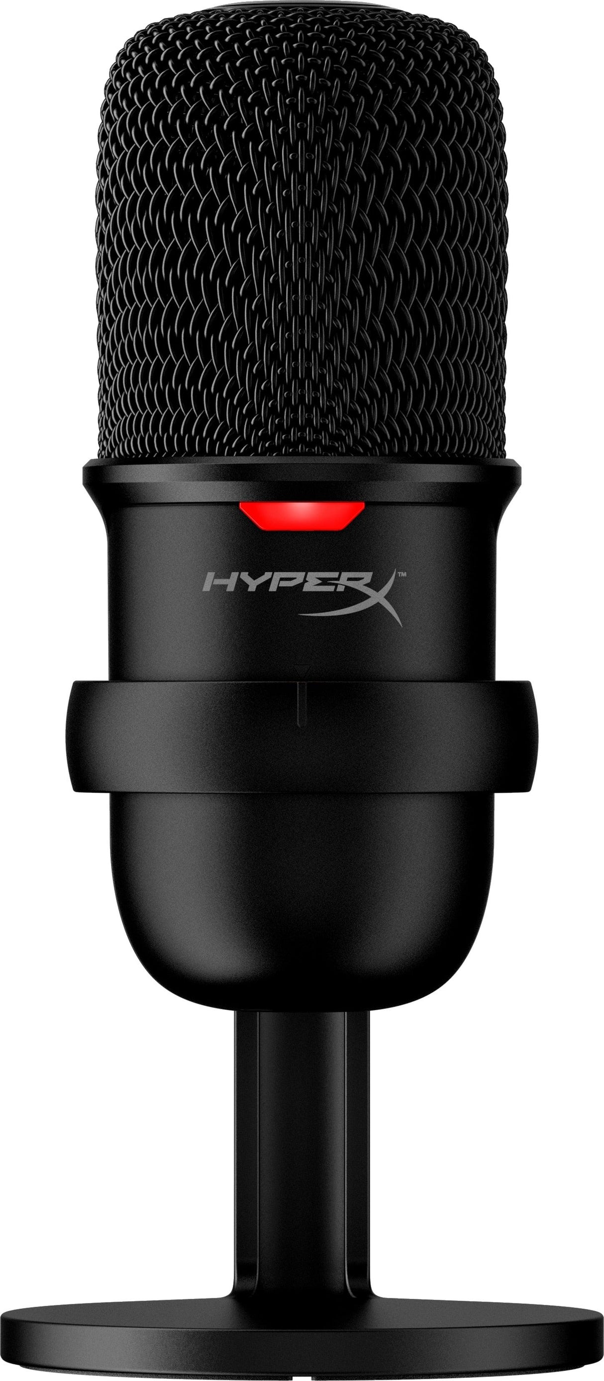 HP USB Microphone | Cardioid Polar Pattern | Tap to Mute Sensor | Streamers | Content Creators | Black (4P5P8AA)