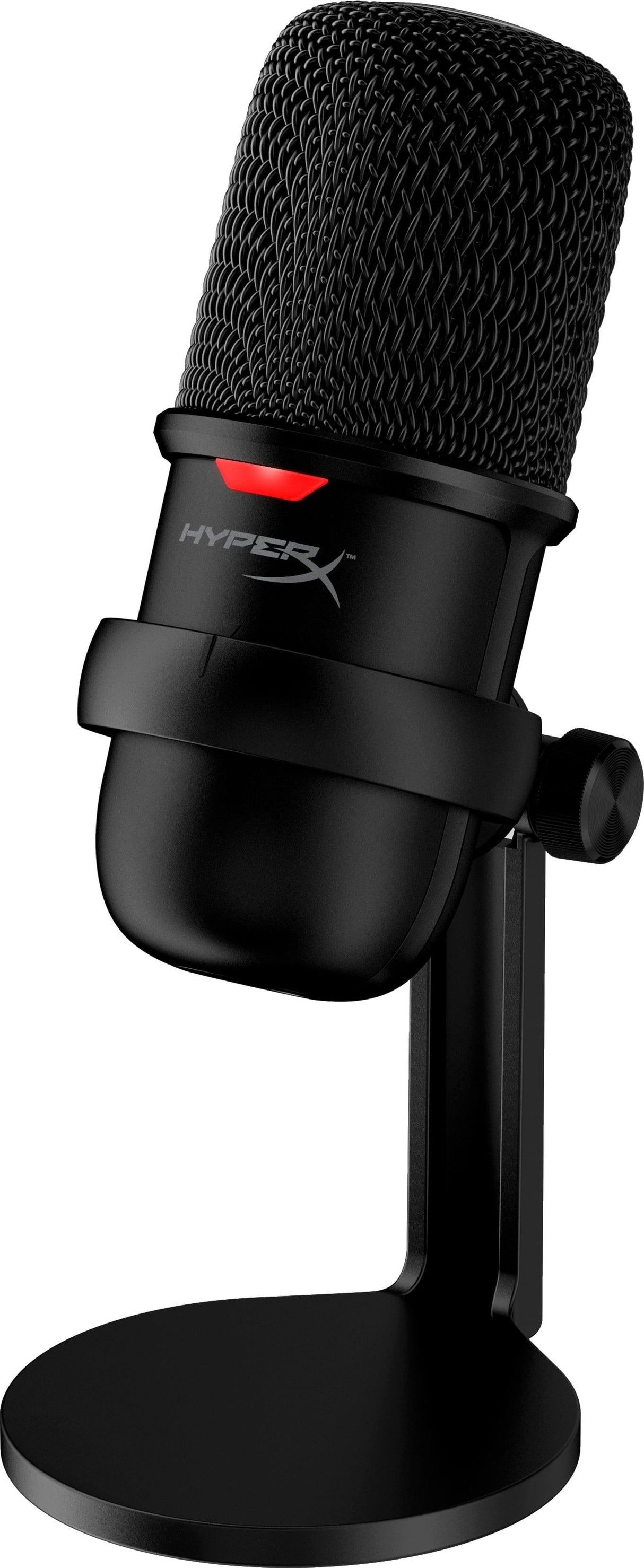 HP USB Microphone | Cardioid Polar Pattern | Tap to Mute Sensor | Streamers | Content Creators | Black (4P5P8AA)