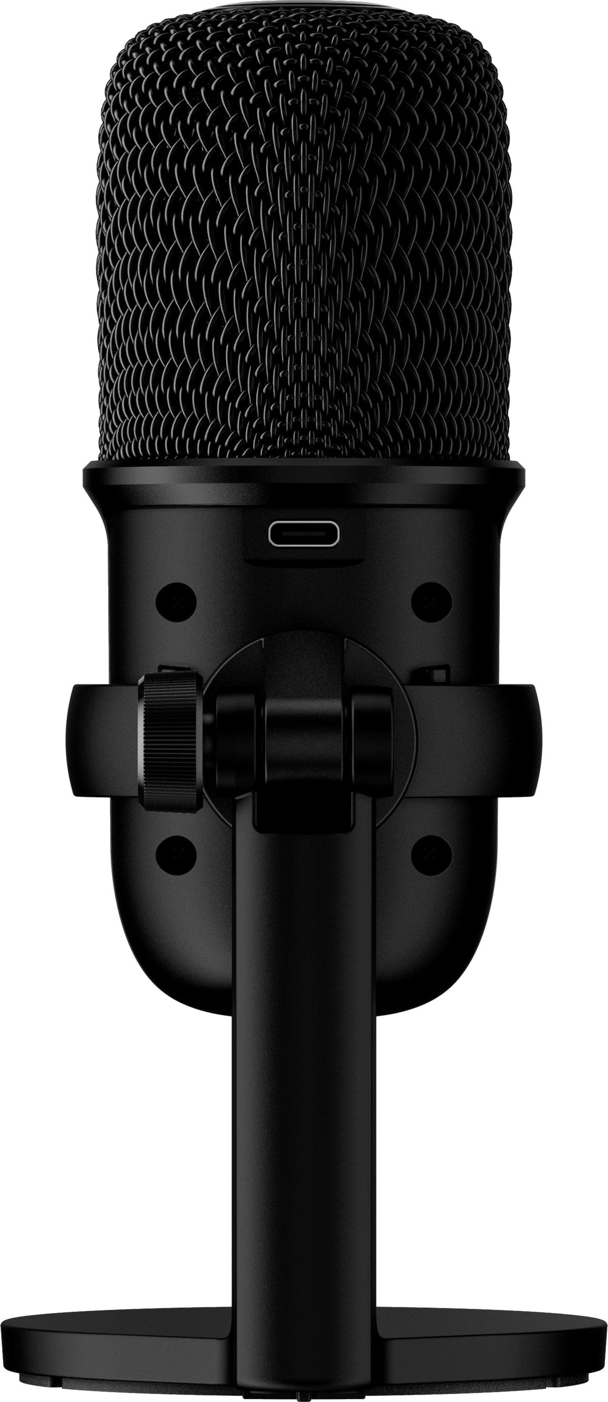 HP USB Microphone | Cardioid Polar Pattern | Tap to Mute Sensor | Streamers | Content Creators | Black (4P5P8AA)