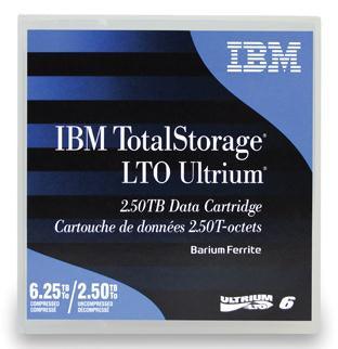 IBM LTO 6 Blank Data Tape 2500GB