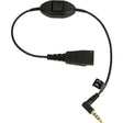 JABRA LINK Mobile QD to 3_5mm | w. Answer Button (8800-00-103)