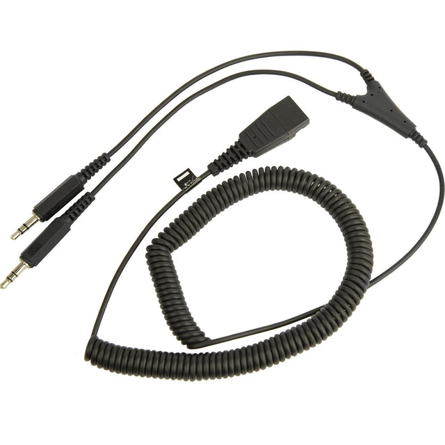 JABRA PC cord - QD to 2x3_5mm (8734-599)