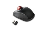 KENSINGTON Orbit Wireless Mobile Trackball | Laser | 2.4 Ghz | Black (72352)