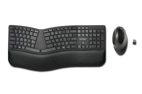 KENSINGTON Pro Fit Ergo Wireless Keyboard and Mouse (K75406US)