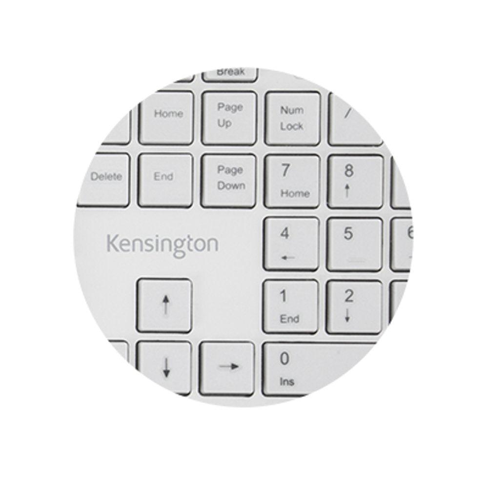 KENSINGTON Pro Fit Ergo Wireless Keyboard and Mouse—Gray (K75407US)