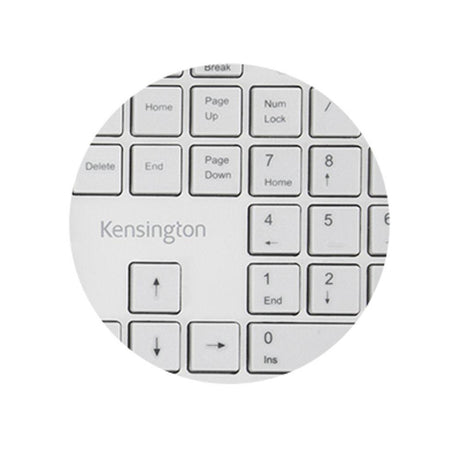 KENSINGTON Pro Fit Ergo Wireless Keyboard and Mouse—Gray (K75407US)