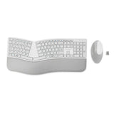 KENSINGTON Pro Fit Ergo Wireless Keyboard and Mouse—Gray (K75407US)