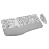 KENSINGTON Pro Fit Ergo Wireless Keyboard and Mouse—Gray (K75407US)