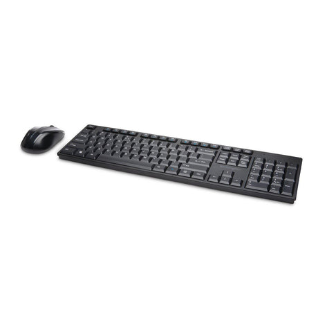 KENSINGTON PRO FIT LOW PROFILE WIRELESS KEYBOARD AND MOUSE COMBO SET - USB DONGLE