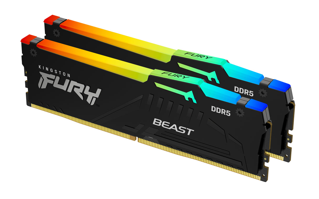 KINGSTON Technology FURY Beast 16GB | 5600MT/s DDR5 CL36 DIMM (Kit of 2)