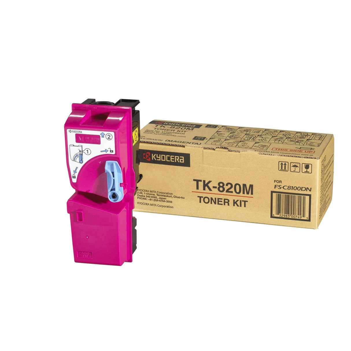 KYOCERA TK-820M Toner Cartridge for FS-C8100DN (1T02HPBEU0)
