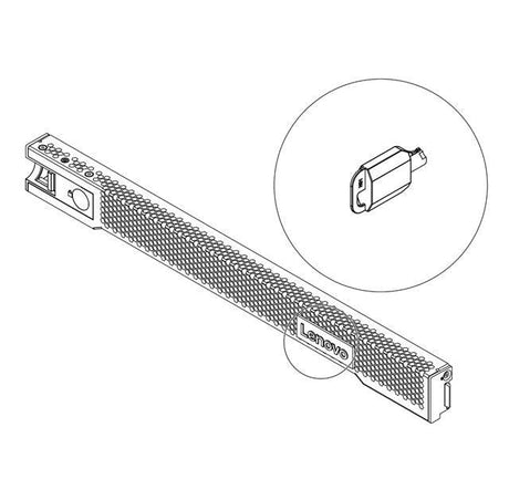 LENOVO LENOVO ThinkSystem SR630 V2/SR645 Security Bezel v2