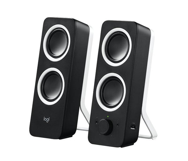 LOGITECH 5 W RMS | 2x 3.5 mm | 90 x 124.07 x 241.2 mm | 1 kg (980-000850)