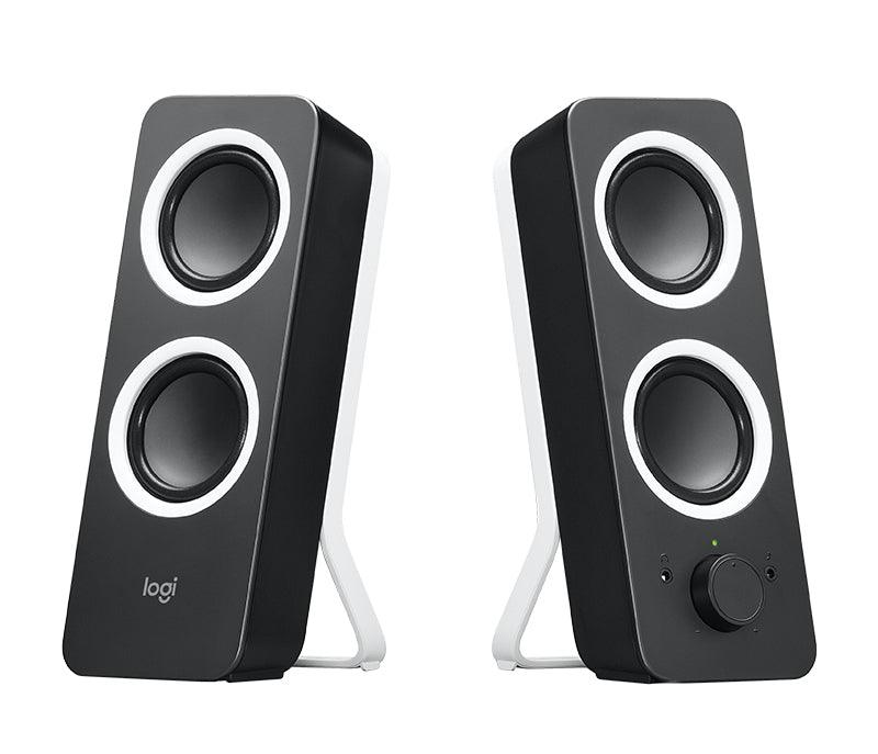 LOGITECH 5 W RMS | 2x 3.5 mm | 90 x 124.07 x 241.2 mm | 1 kg (980-000850)