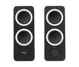 LOGITECH 5 W RMS | 2x 3.5 mm | 90 x 124.07 x 241.2 mm | 1 kg (980-000850)