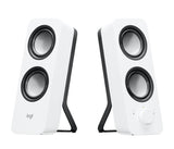 LOGITECH 5 W RMS | 2x 3.5 mm | 90 x 124.07 x 241.2 mm | 1 kg (980-000851)