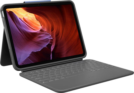 LOGITECH Rugged Folio - Protective Keyboard Case for iPad