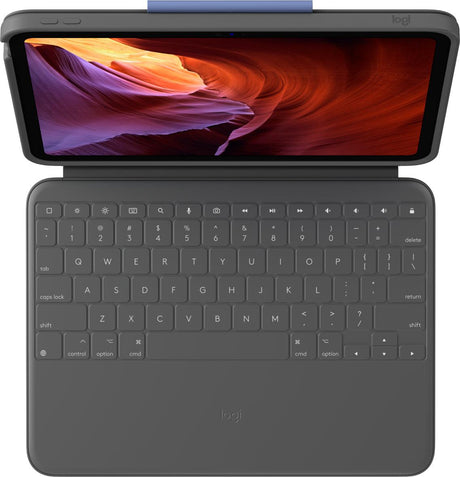LOGITECH Rugged Folio - Protective Keyboard Case for iPad