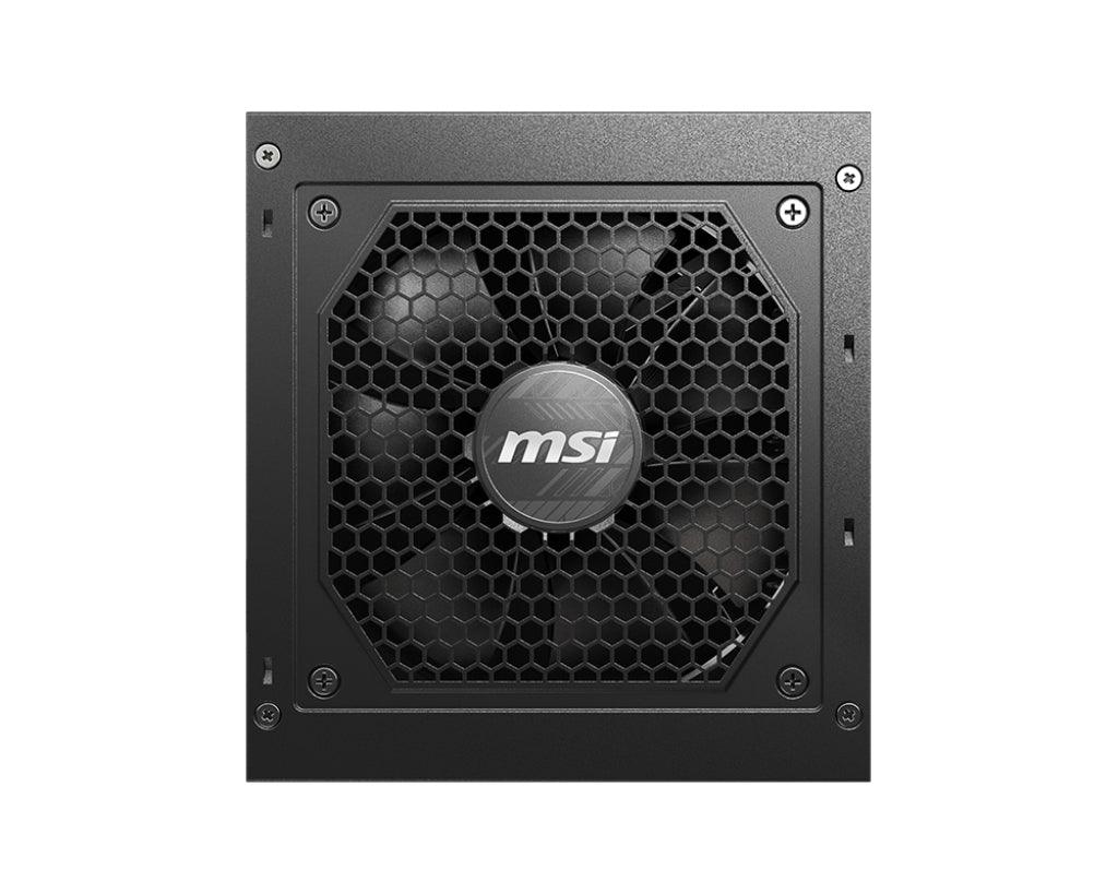 MSI 750W | 47-63Hz | 600W | 2.5A | 0.3A | 120 mm | 80 PLUS Gold | ATX 3.0 (MAG A750GL PCIE5)