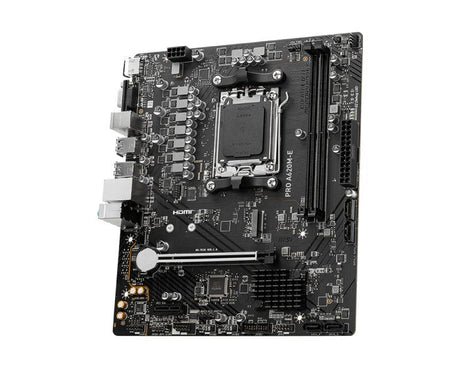 MSI AMD A620 | Socket AM5 | DDR5 2.1 | VGA | PCI-E x16 | PCI-E x1 | M.2 | RTL8111H Gigabit LAN (PRO A620M-E)