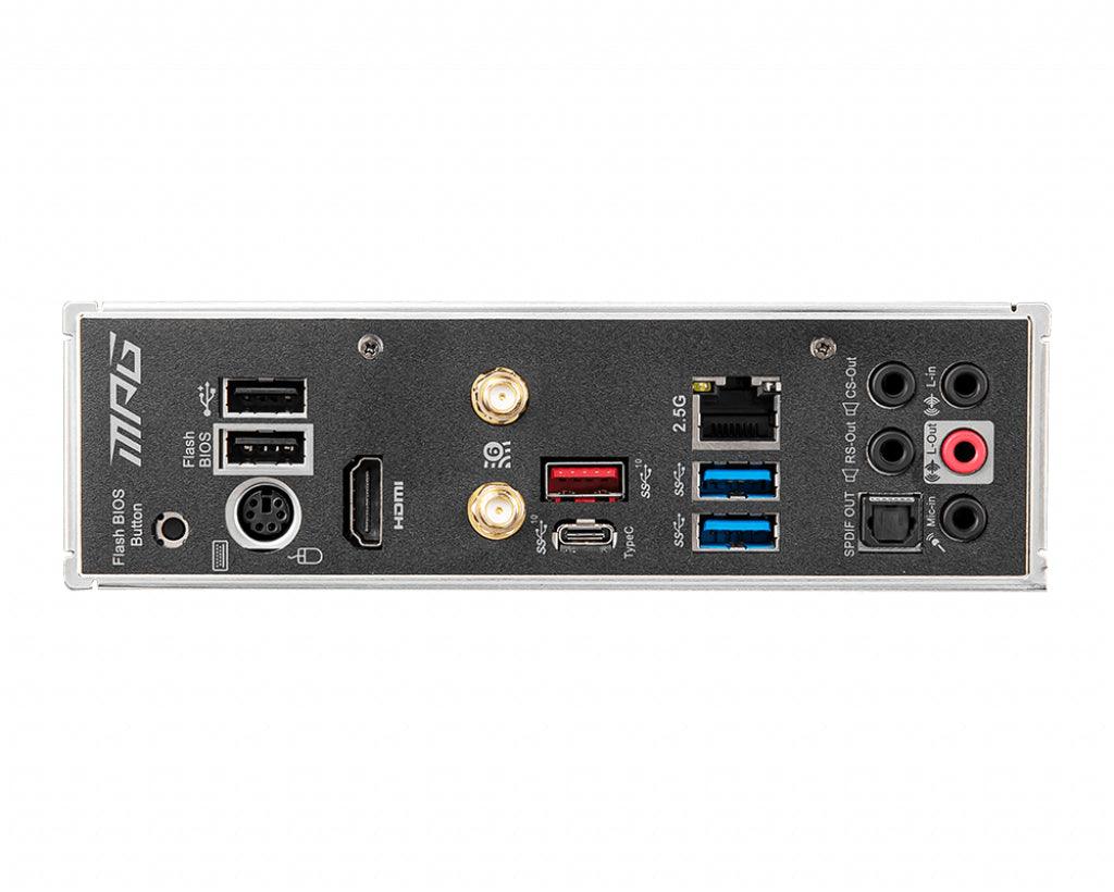 MSI AMD B550 | AM4 | 2x DDR4 | SATA III | M.2 | USB 3.2 | 2.5G LAN | Wi-Fi | PS|2 | S|PDIF | Mini-ITX | 170x170 mm (MPG B550I GAMING EDGE WIFI)