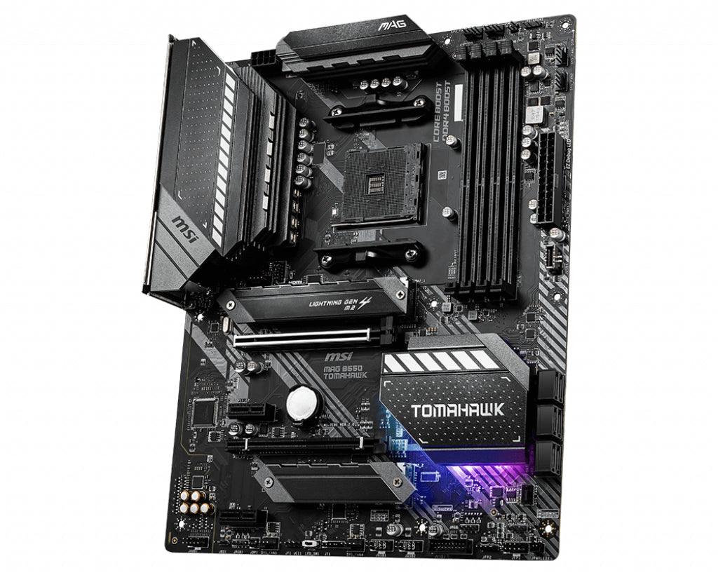 MSI AMD B550 | AM4 | 4x DDR4 | DP | SATA III | M.2 | USB 3.2 | 1|2.5G LAN | PS|2 | S|PDIF | ATX | 305x244 mm (MAG B550 TOMAHAWK)
