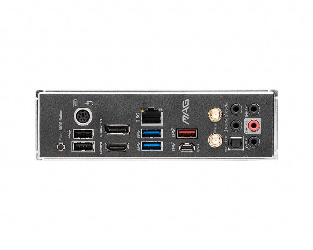 MSI AMD B550 | AM4 | 4x DDR4 | DP | SATA III | M.2 | USB 3.2 | 1|2.5G LAN | WIFI | PS|2 | S|PDIF | ATX | 305x244 mm (MAG B550 TOMAHAWK MAX WiFi)