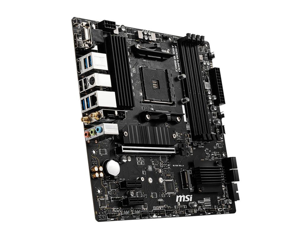 MSI AMD B550 | AM4 | 4x DDR4 | DP | VGA | SATA III | M.2 | USB 3.2 | 1G LAN | Micro-ATX | 244x244 mm (B550M PRO-VDH WIFI)