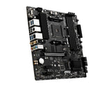 MSI AMD B550 | AM4 | 4x DDR4 | DP | VGA | SATA III | M.2 | USB 3.2 | 1G LAN | Micro-ATX | 244x244 mm (B550M PRO-VDH WIFI)
